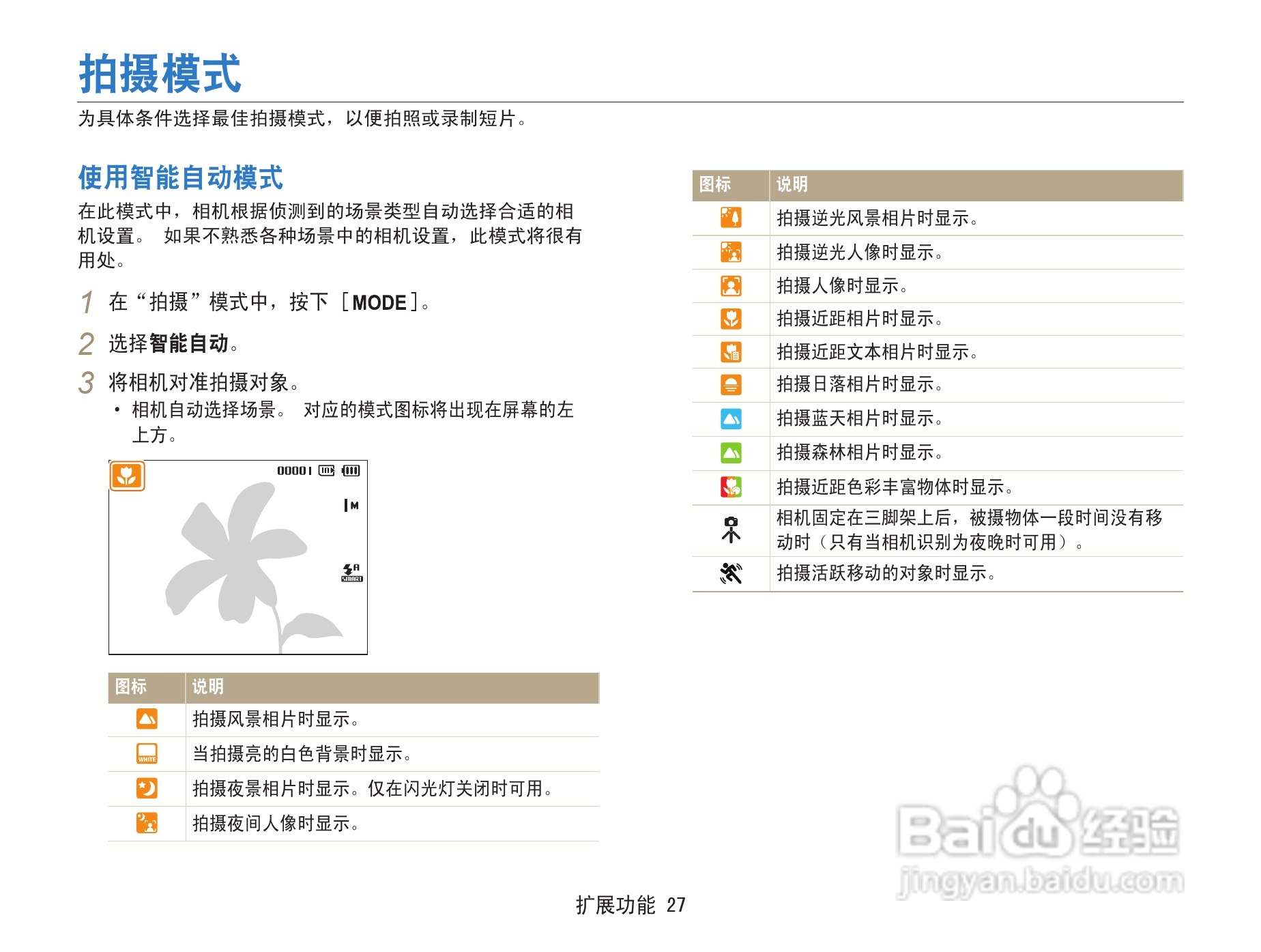 三星ST67数码相机使用说明书:[3]
