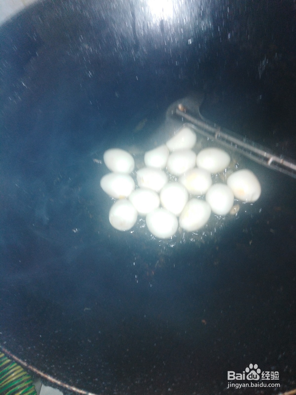 鹌鹑蛋如何炒虾皮？