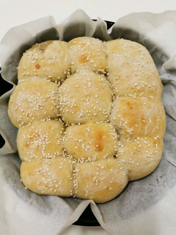 芋泥拉丝小餐包