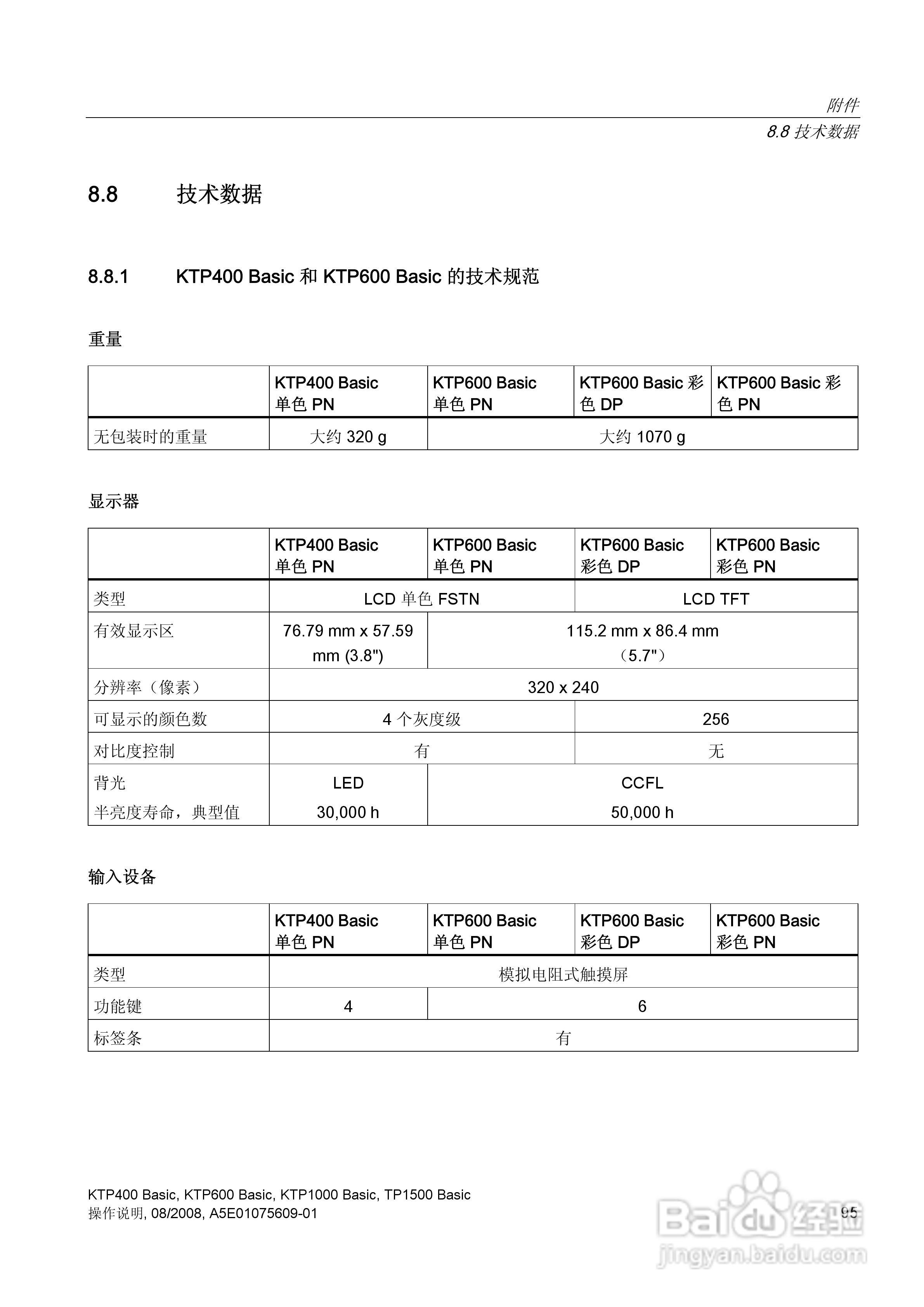 西门子SIMATIC HMI操作设备KTP400 Basic操作说明书:[10]