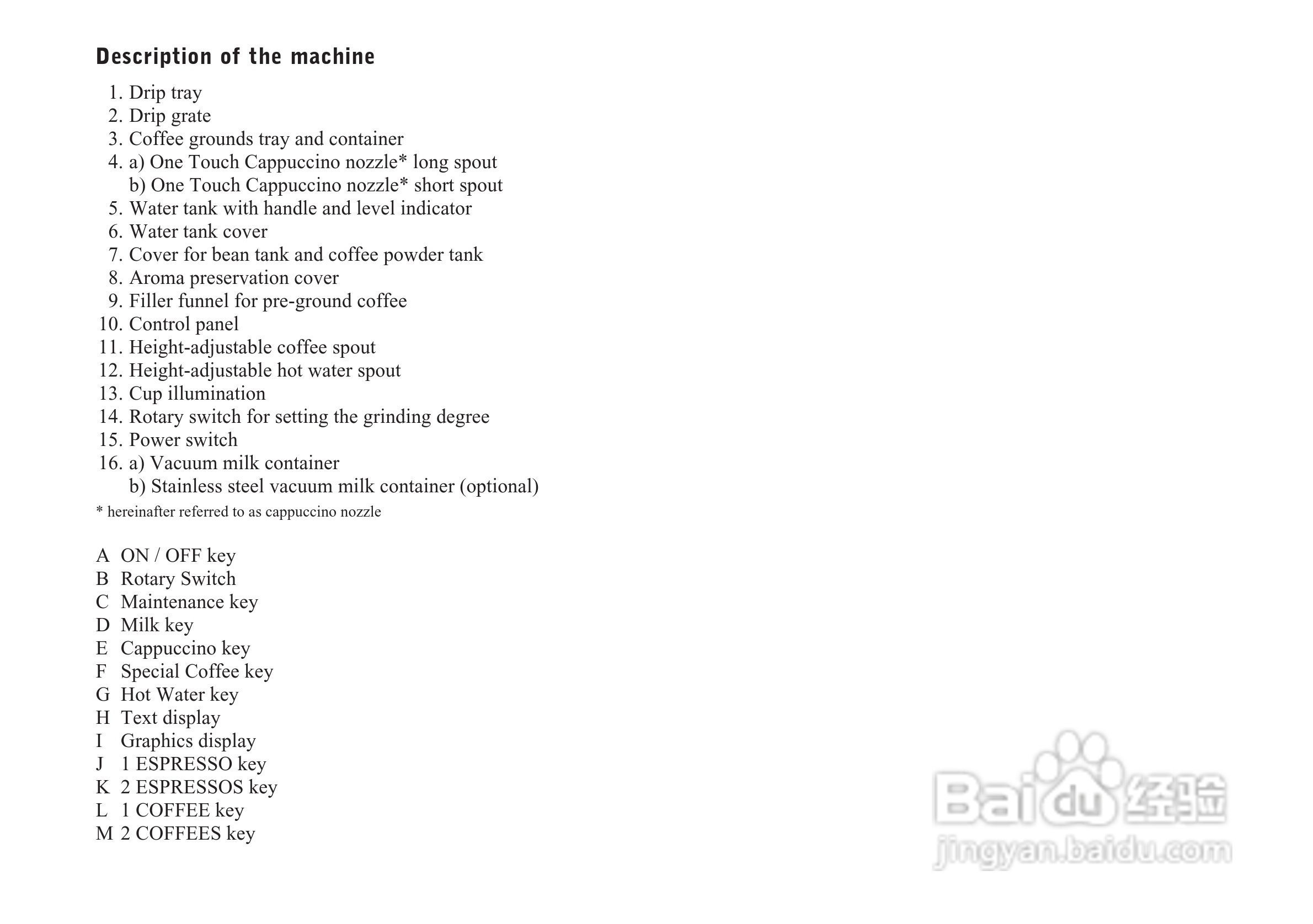 JURA IMPRESSA X5咖啡机使用手册:[1]