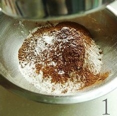 可可格子松饼的做法
