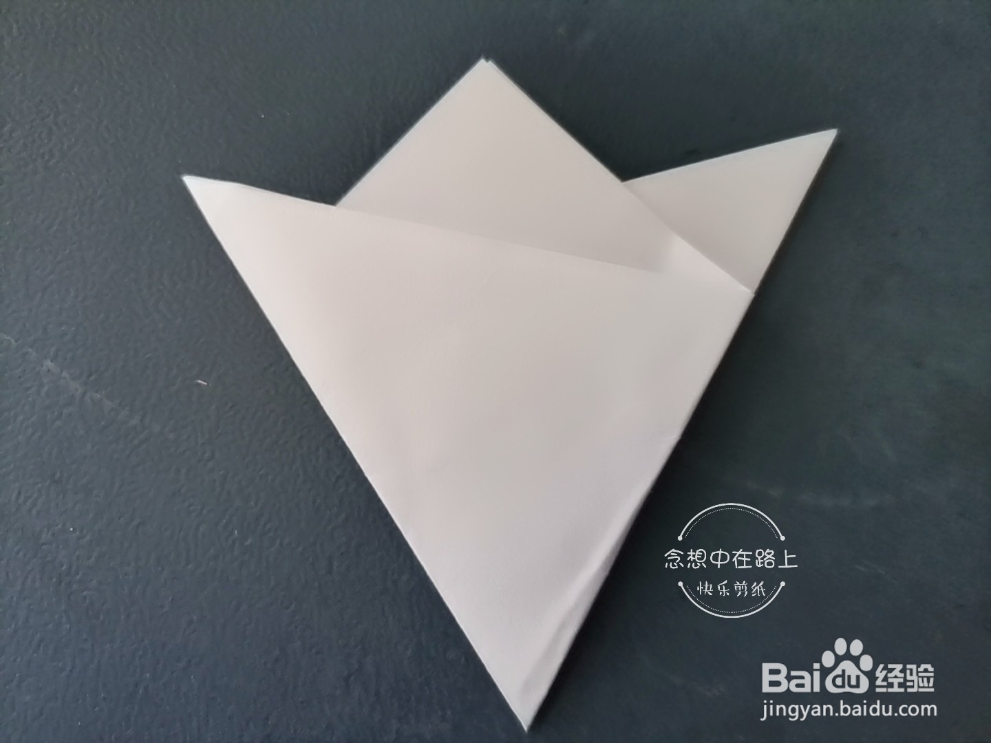 儿童手工剪纸教程 六朵牵牛花