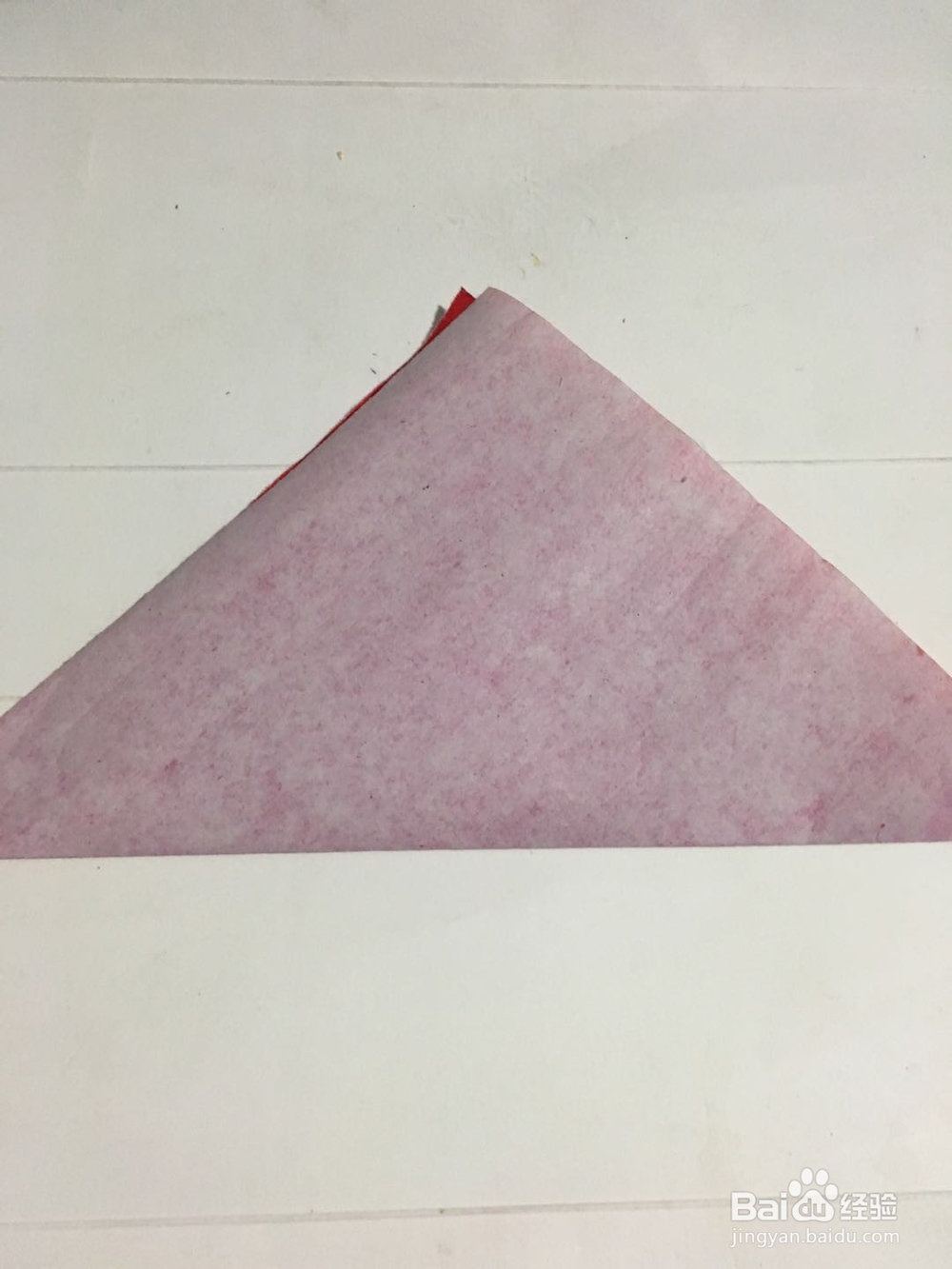 一朵十角花 怎样用红色彩纸裁剪