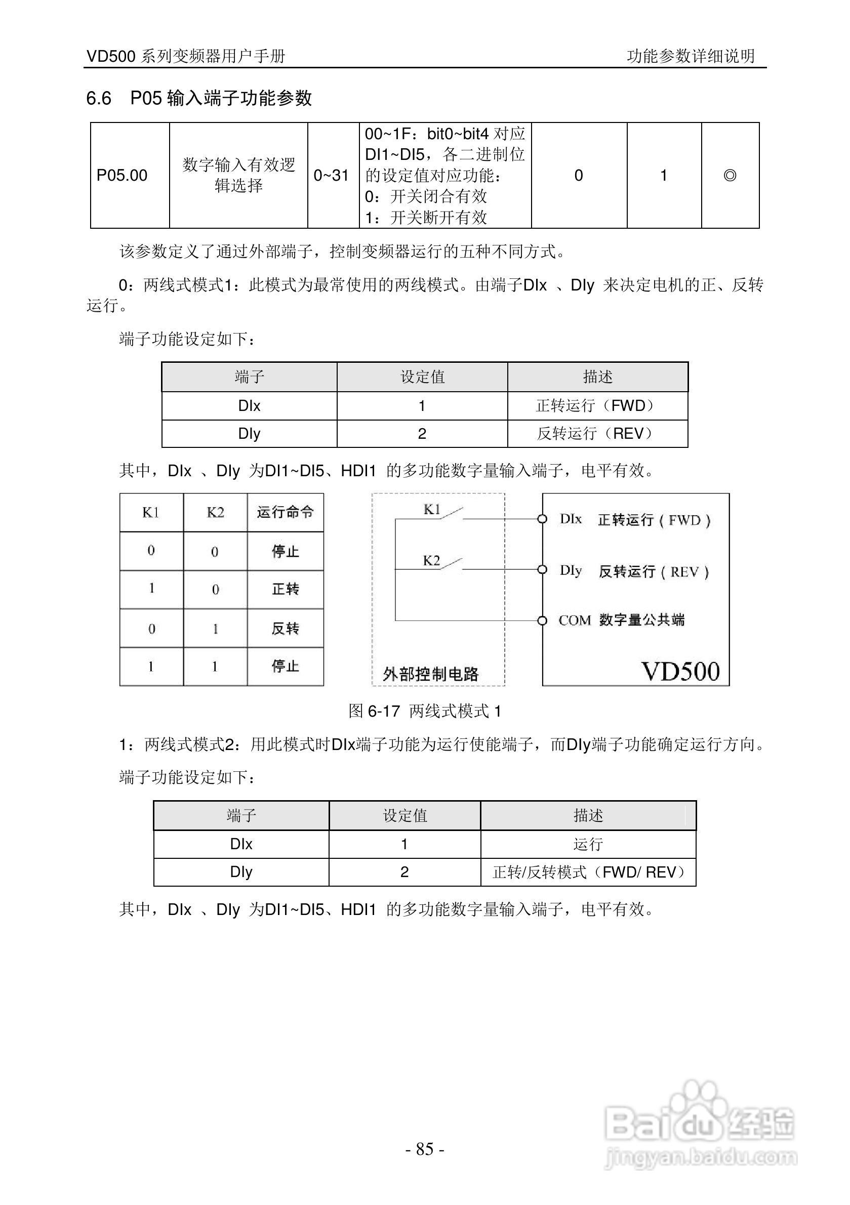 沃森VD500-7T-560P变频器使用说明书:[9]