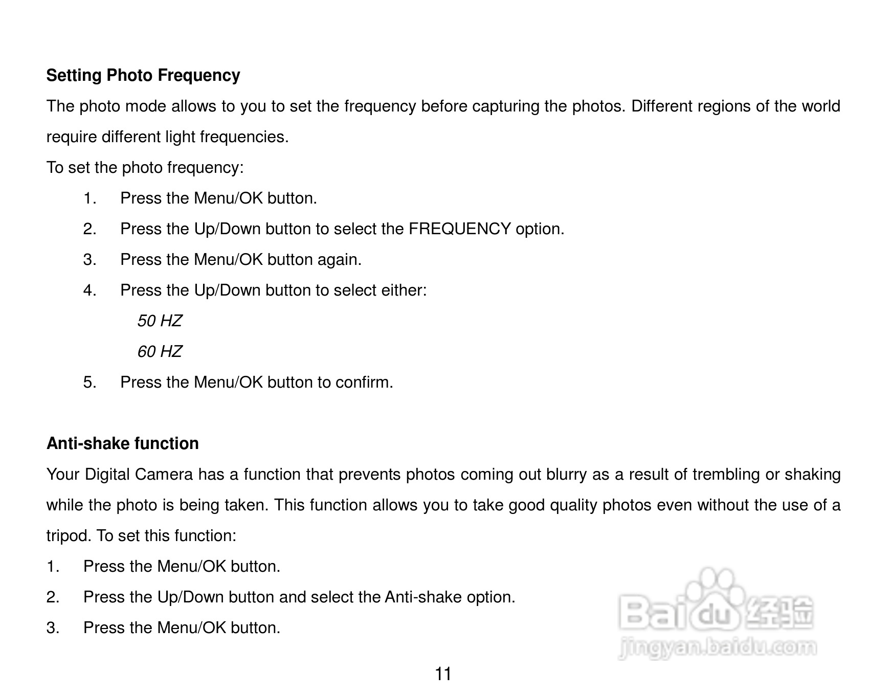 威达ViviCam 5022数码相机使用说明书:[2]