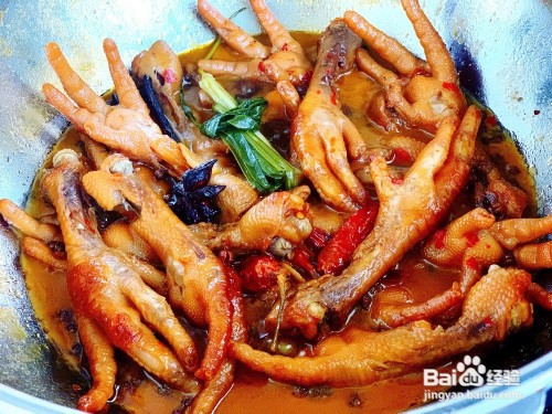 红烧鸡爪的做法