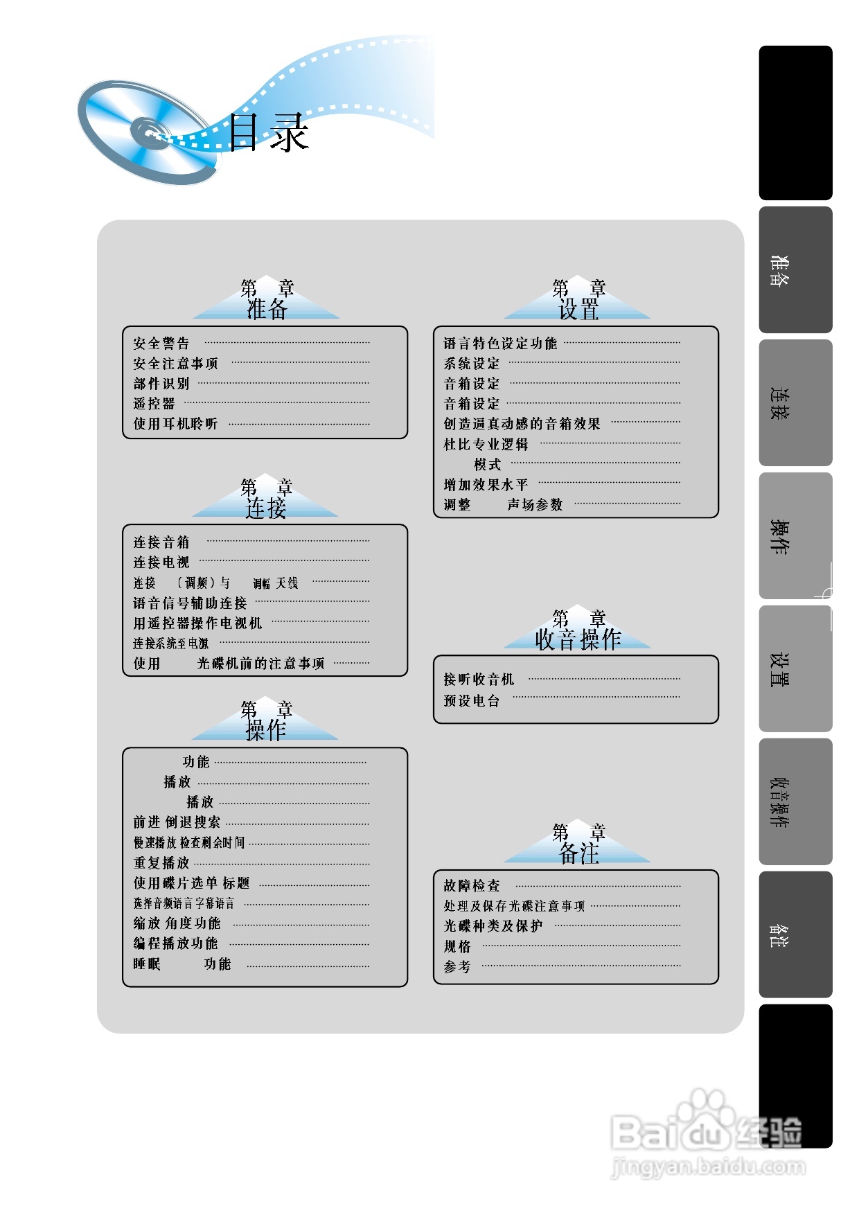 三星HT-DM580T家庭影院使用说明书:[1]