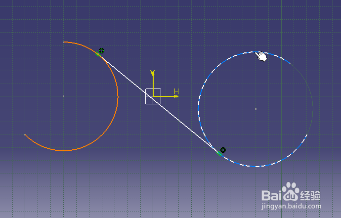 catia草图绘制：[6]维草图绘制之画双切线