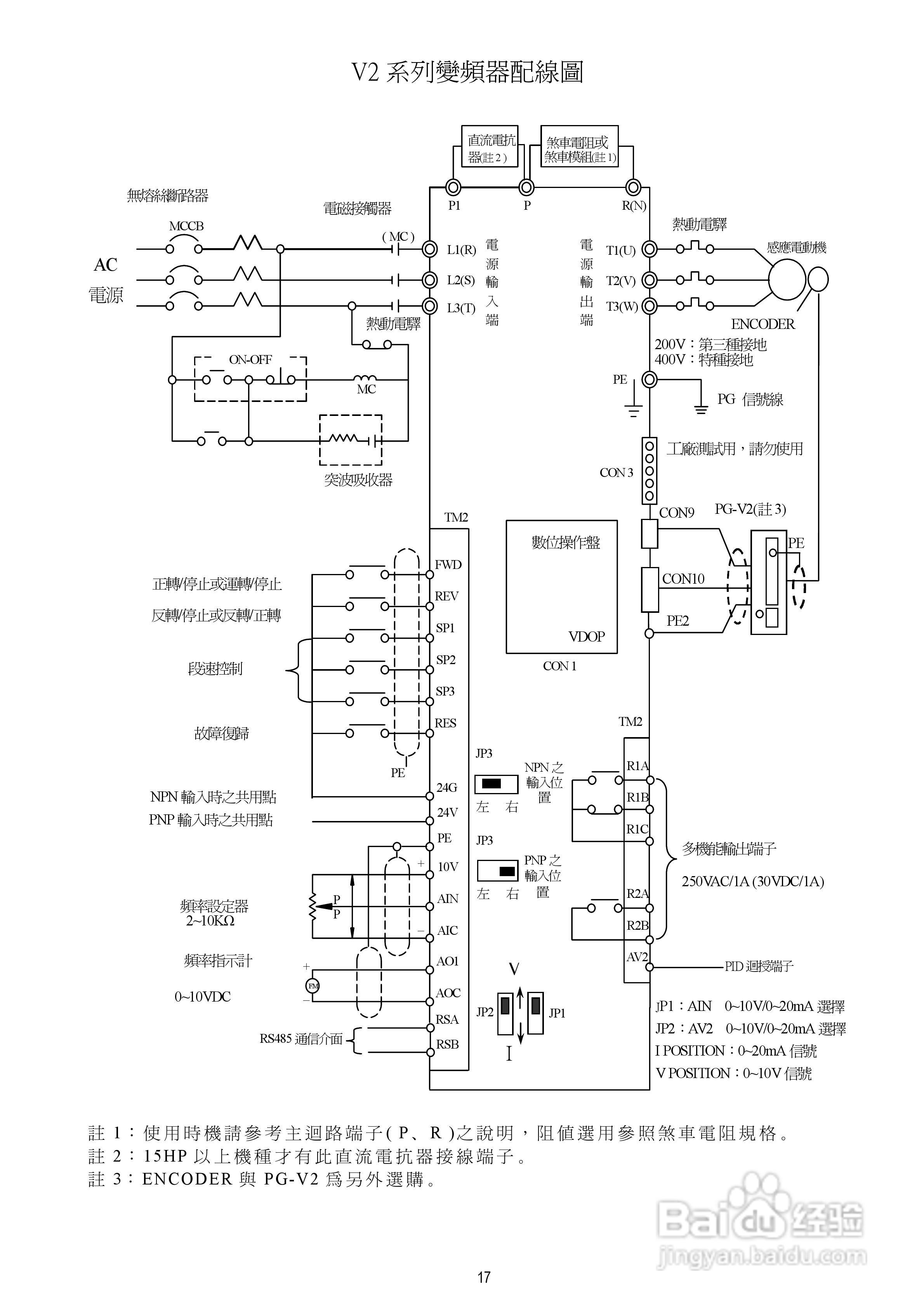台安T-VERTER V2-460-H3变频器使用手册:[2]