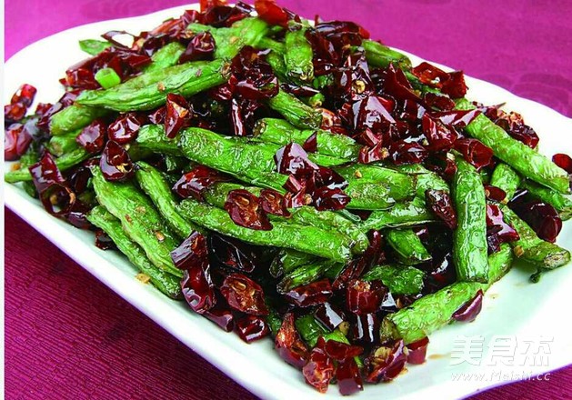 干煸豇豆的做法