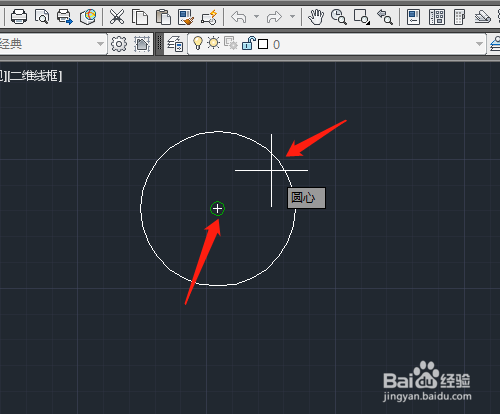 CAD怎样绘制内接于圆的八边形