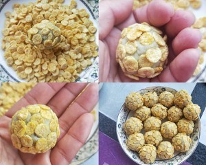 教大家做薯球玉米片