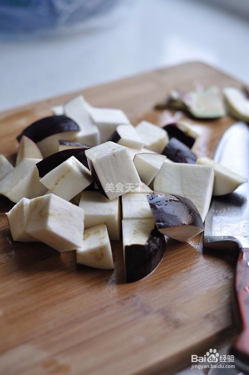 饭店烧茄子的做法