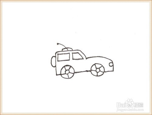 越野车怎么画