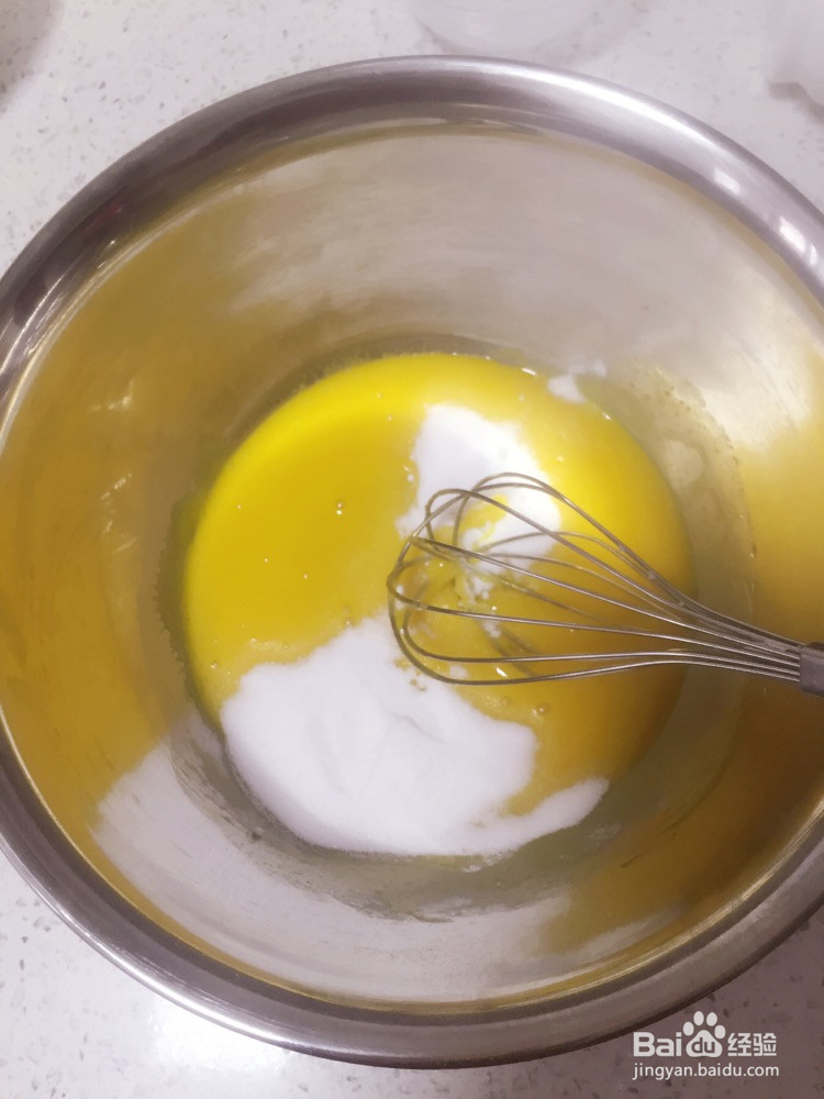 8寸戚风蛋糕的做法