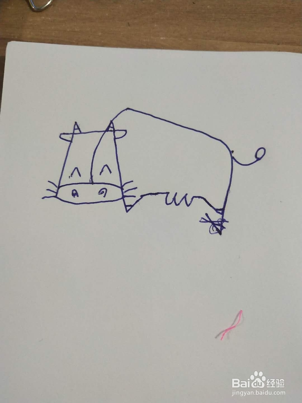 小牛和大牛怎么画