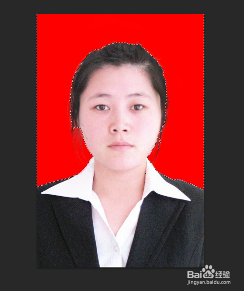 如何最快速的换掉相片底色