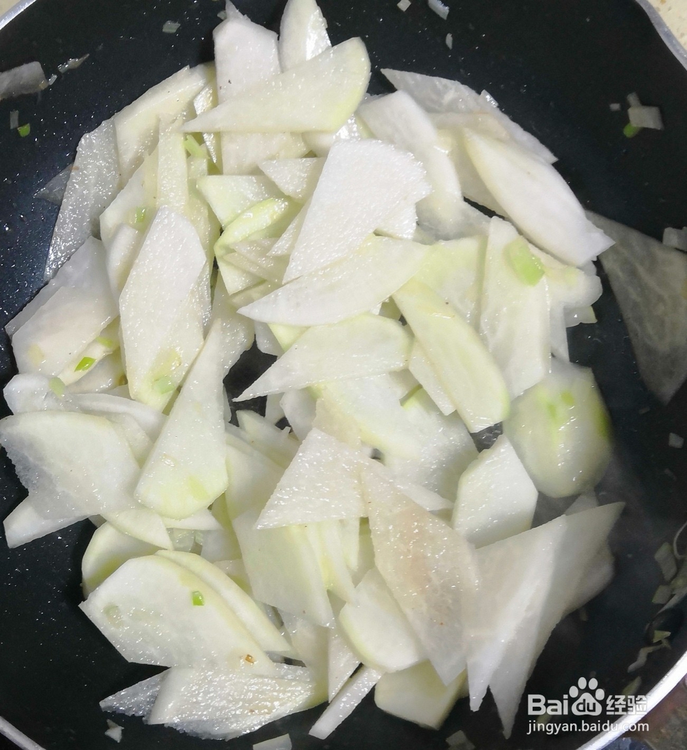肉片白萝卜的做法