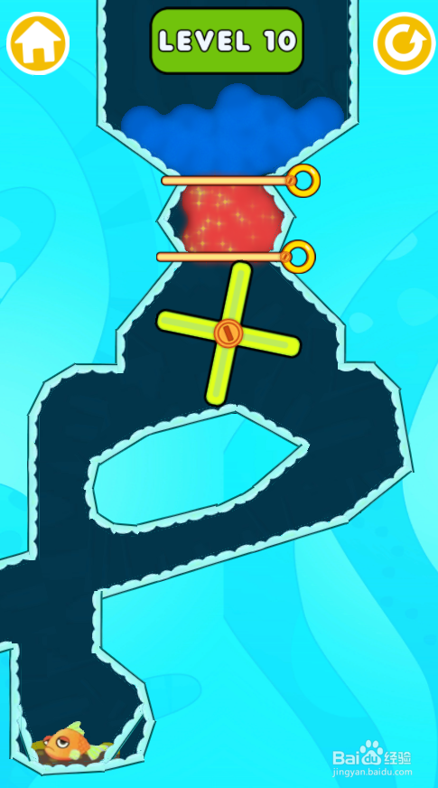 Save The Fish 2的LEVEL 10怎样通关？