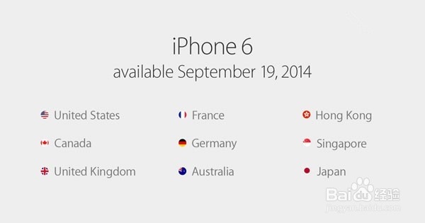 iphone6什么时候上市?