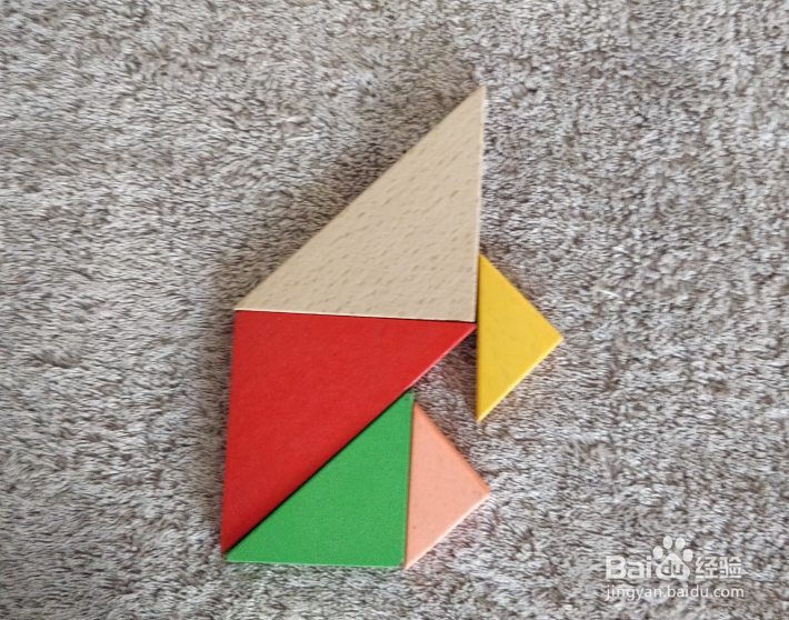 用七巧板怎么拼一只肥硕的跳兔呢