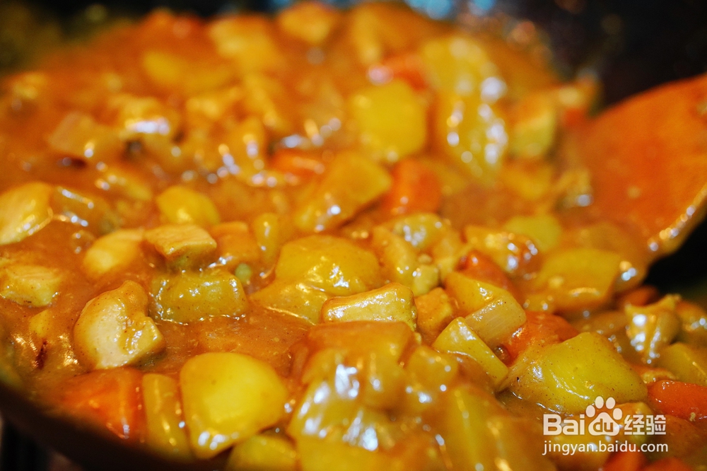 懒人菜谱咖喱土豆鸡块做饭小白必备的做