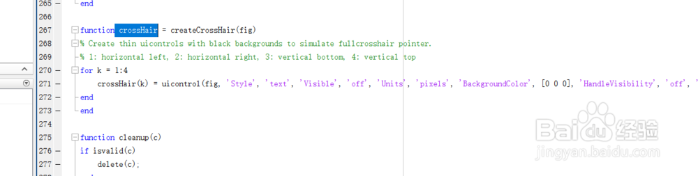 自定义Matlab ginput 十字线颜色