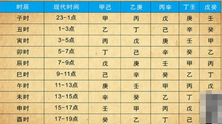 天干地支小学是几年级内容