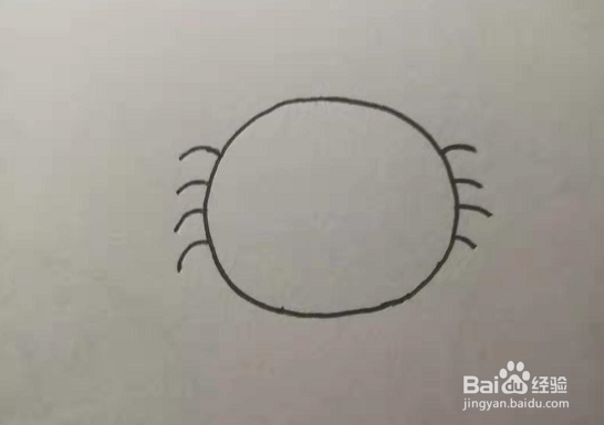 简笔画的小螃蟹怎么画