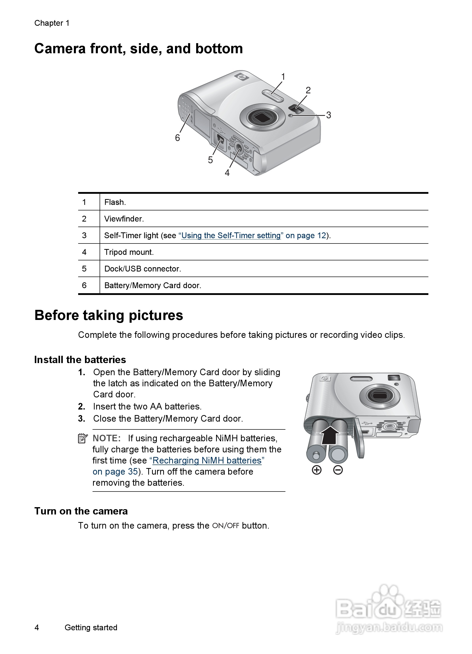 惠普Photosmart E337数码相机使用说明书:[1]
