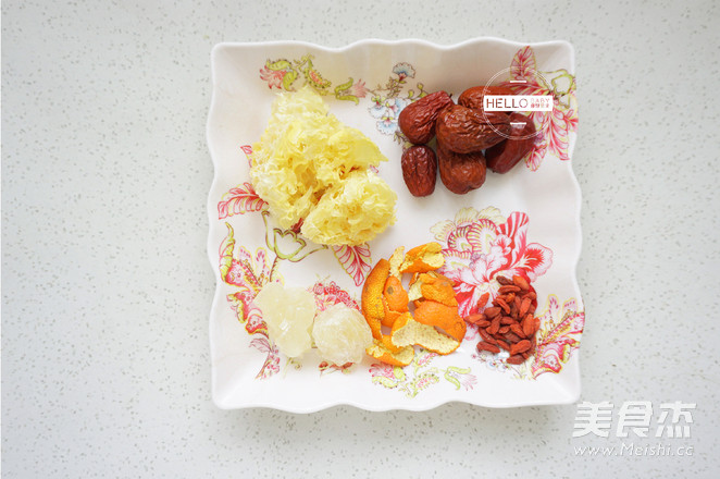 陈皮银耳养颜羹