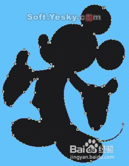 CorelDRAW 绘制迪斯尼米老鼠案例教程