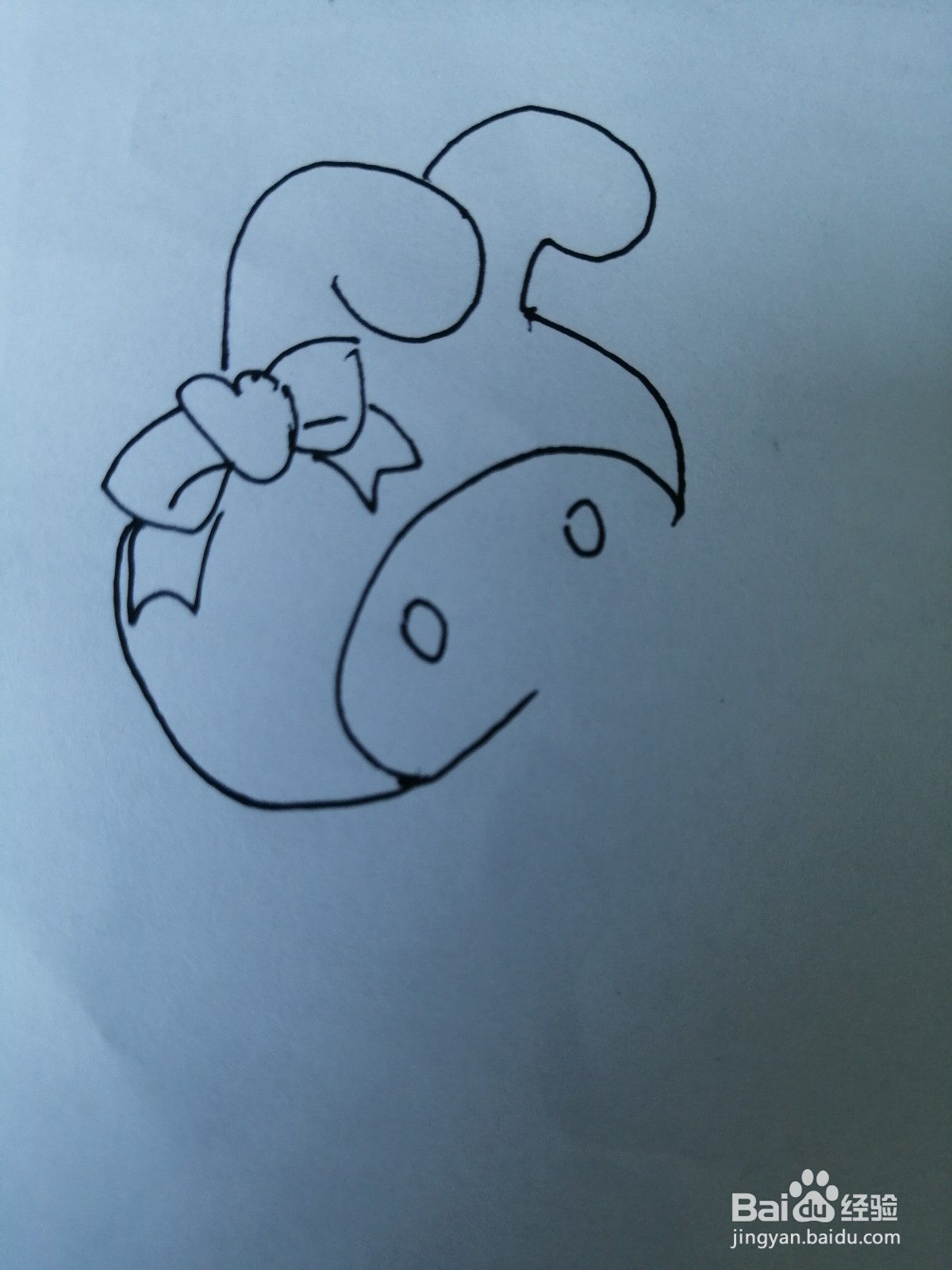 简笔画可爱的小兔子怎么画