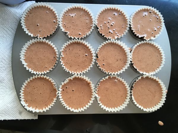 巧克力纸杯蛋糕