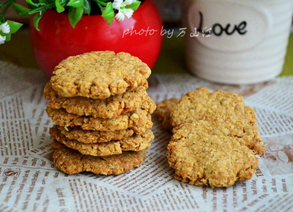 咸味燕麦杏仁饼