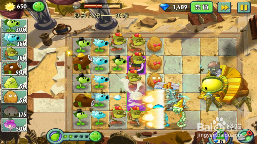 植物大战僵尸2一阶植物过传奇入侵困难