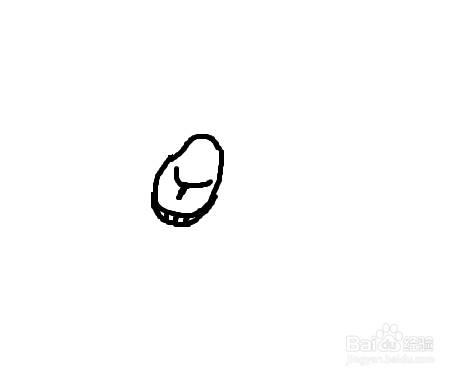 简笔画-人字拖鞋的简笔画如何画