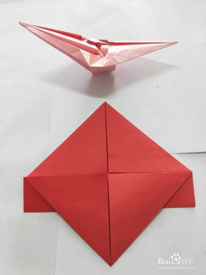 折纸:轻舟。