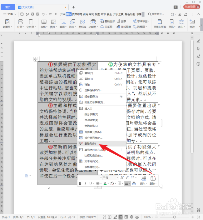 怎样删除WPS文字的奇数段落或偶数段落?