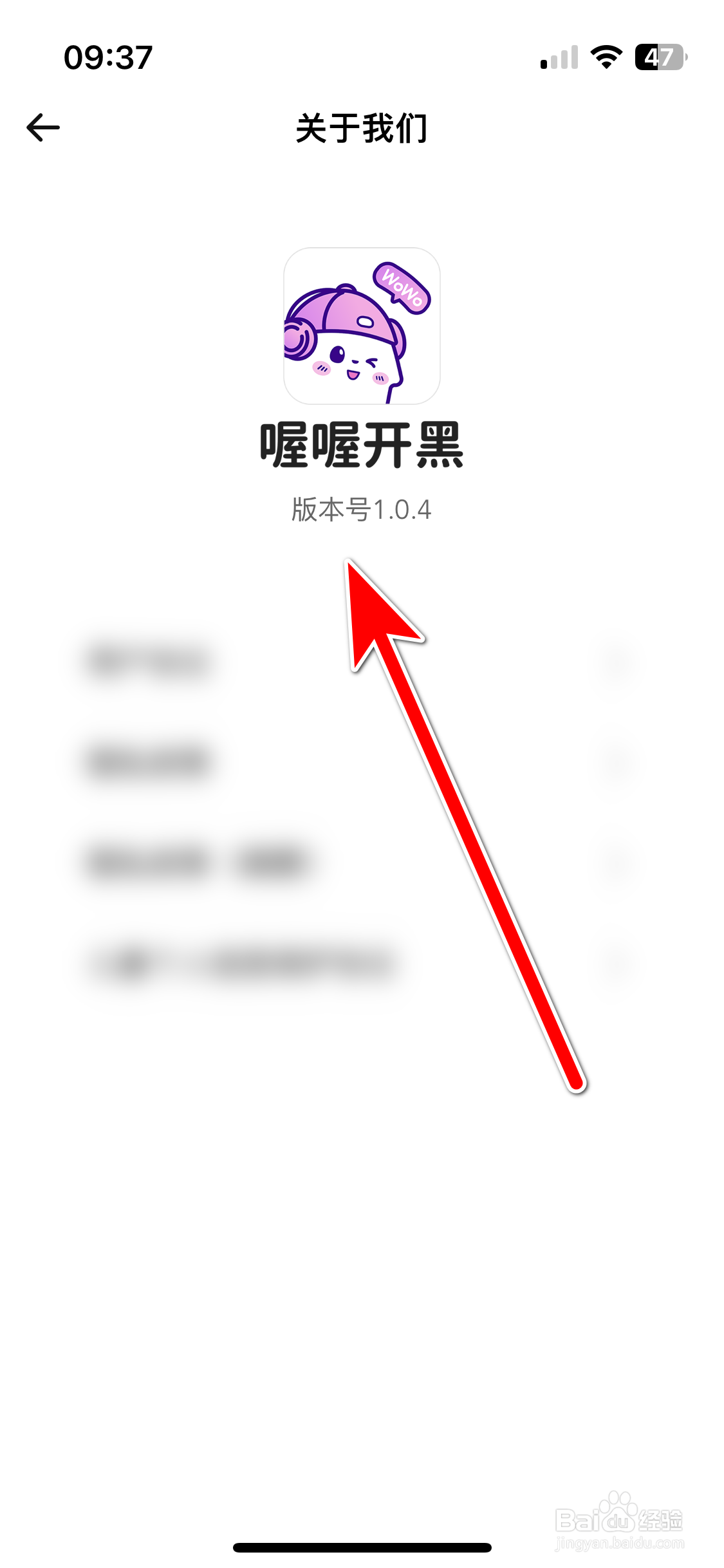 喔喔开黑如何查询当前系统的版本号
