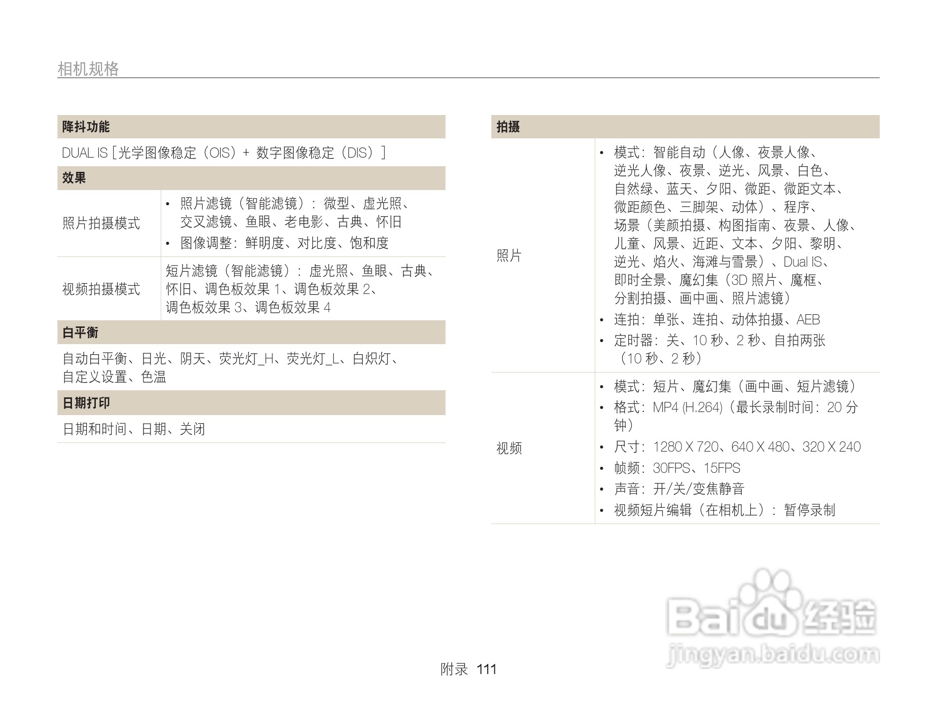 三星WB101数码相机说明书:[12]