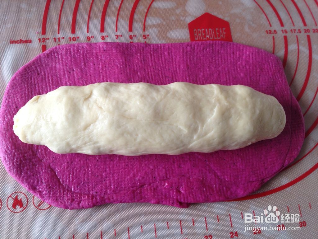 火龙果花瓣吐司的做法