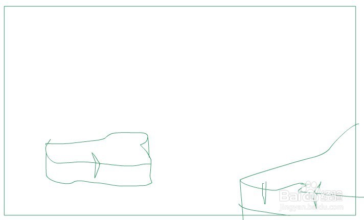 flash绘制南极风光场景