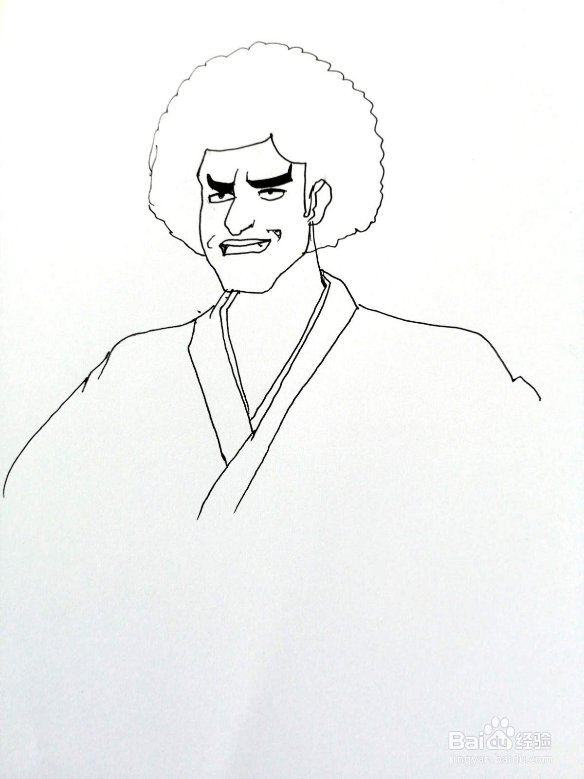《死神》系列之车谷善之助简笔画