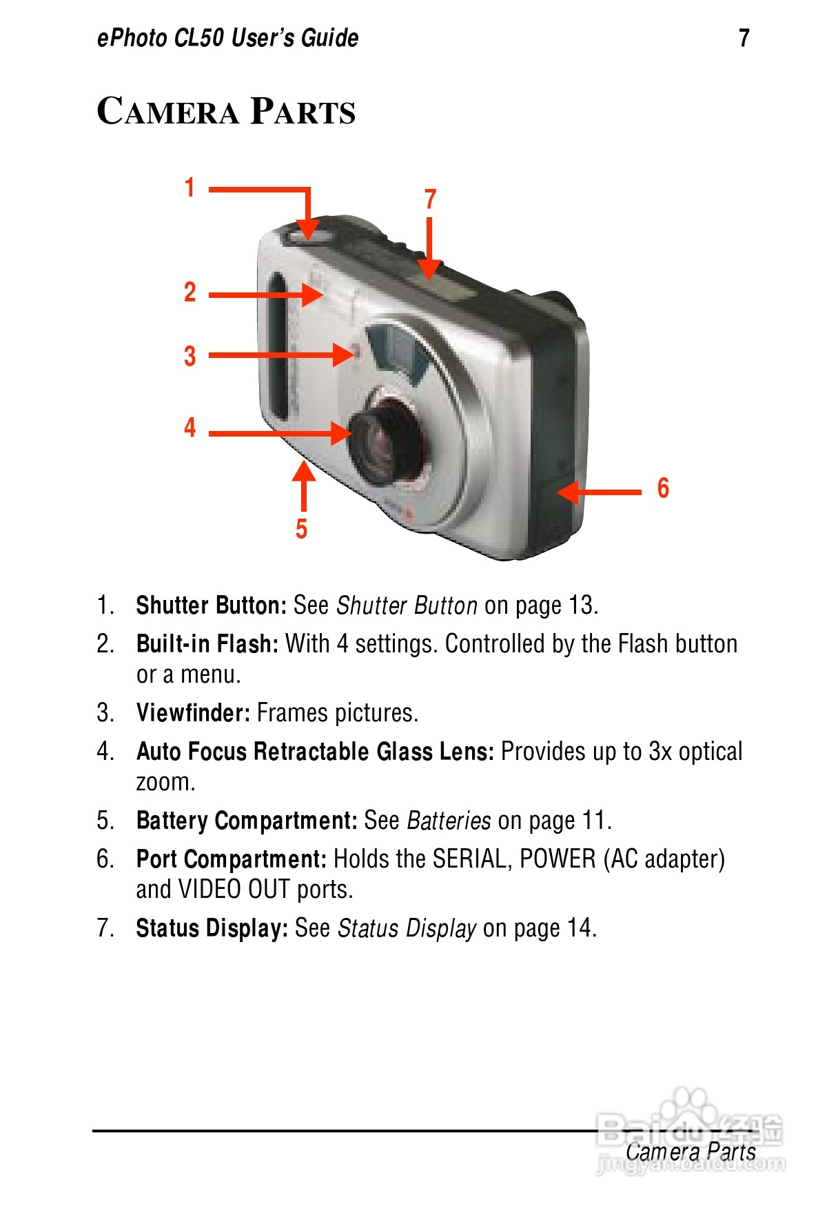 爱克发ephoto CL50数码相机说明书:[1]