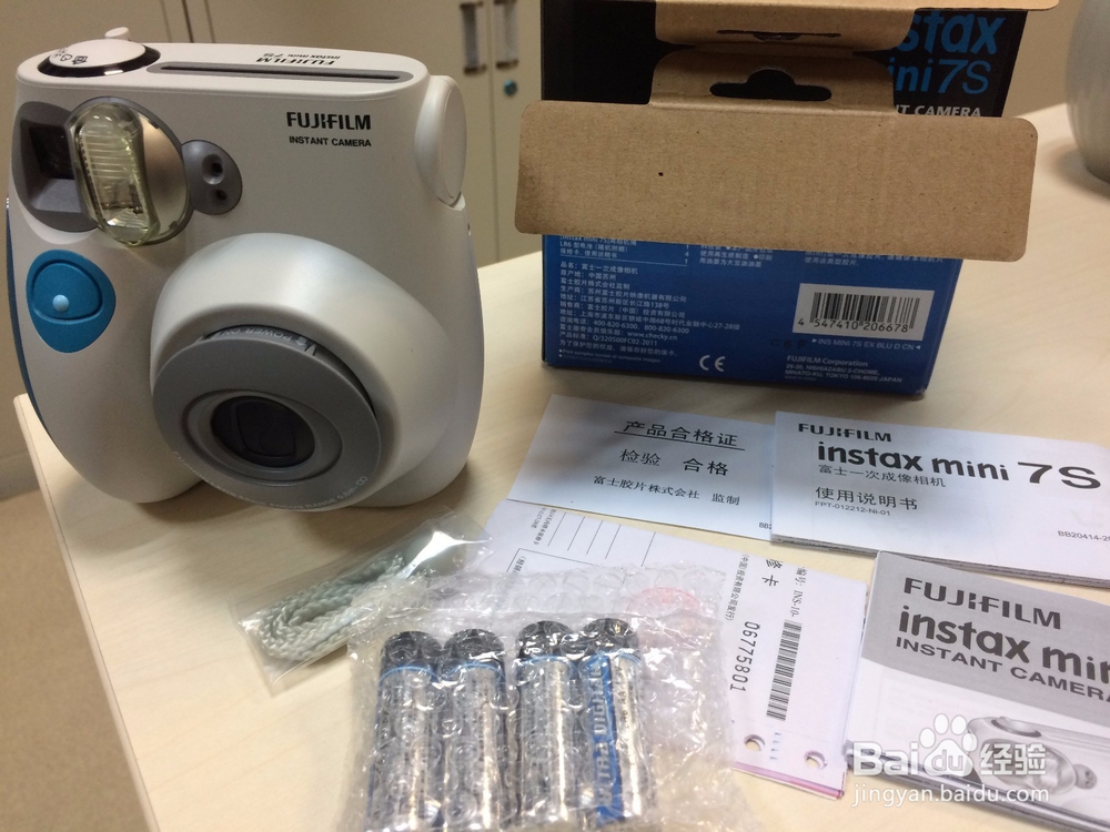 富士Instax mini 7S开箱晒物