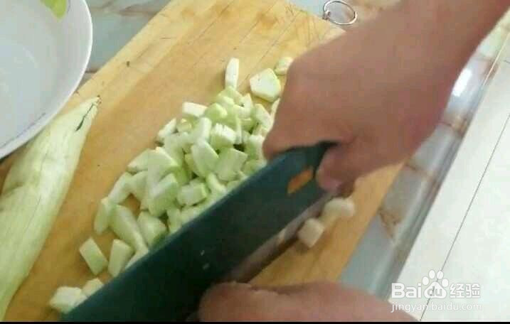 茄子煎蛋的做法