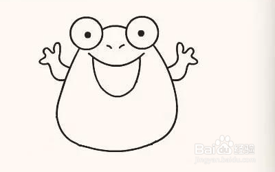 青蛙简笔画怎么画？