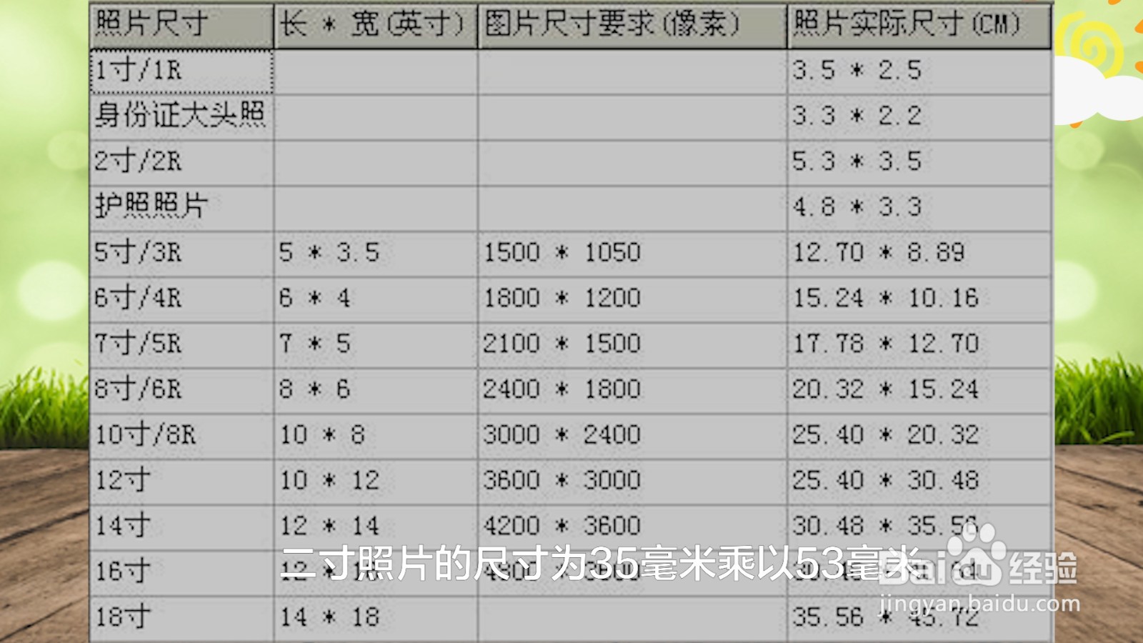 28寸的照片有多大图片